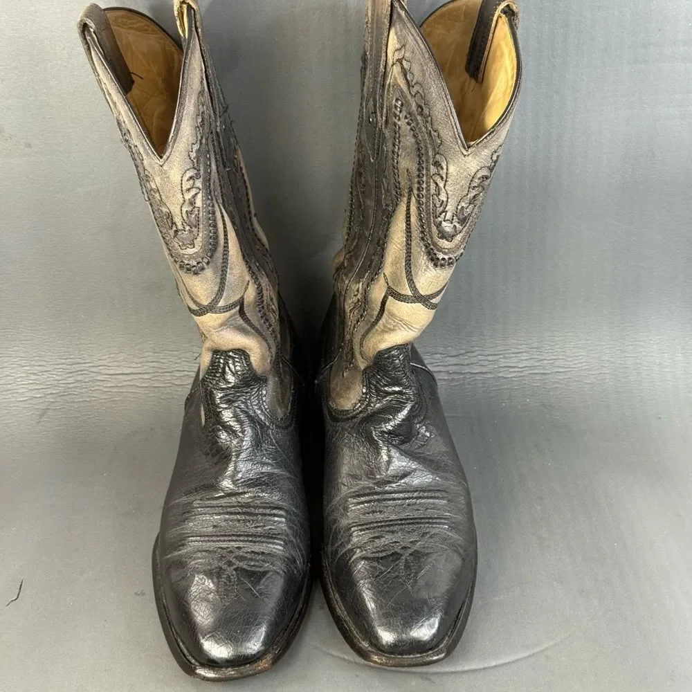 Corral leather western cowboy boots men’s size 8.5